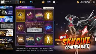 New Skydive Event (Confirm Date) 💥🤯| New Lol Emote In Free Fire | Free Fire New Event | Ff New Event