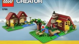 LEGO Creator Log Cabin 5766 Instructions DIY Book 2