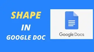 Shapes In Google Doc?