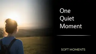 Pause Everything: One Quiet Moment for Anxiety Relief | SOFT MOMENTS