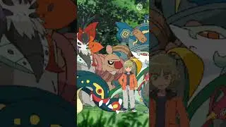ASH STRONGEST RIVAL OF EACH REGION #shorts #short #pokemon #pokemonjourneys #rival #ash