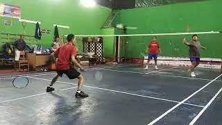 Mabar GOR Kaisar Oni/Sofi vs Adit gendut(1Kwintal lebih)/Wahyu ..