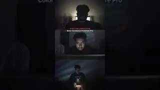 Color Grading #HorrorShortFilm #PremierePro #BehindTheScenes #Colorgrading #cinematography  #vfx