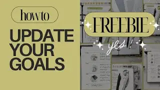 From Stuck to Success: Midyear Goal Strategies | a5 planner freebies