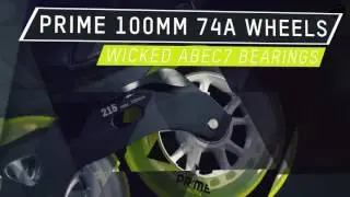 REIGN TRITON Hockey Inline Skate &ndash; 360&deg; Fiberglass Composite Triskate   TRINITY MOUNT & PRIME Wheels