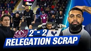 0 WINS THIS MONTH!! Burnley 2-2 Tottenham MATCH REACTION