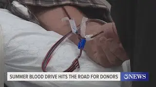 Summer Blood Drive hits the road for donors