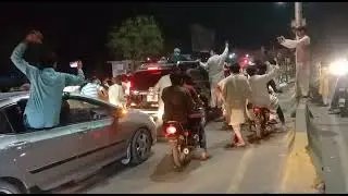 PMLN welcome Shehbaz shareef rally in vehari