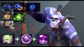 DOTA 2| p.7.34c HARD SUPPORT WD (WITCH DOCTOR), IMBA BUILDS,    #DOTA2 #WD #NOOBS #p7.34c