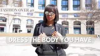 All Black Outfit Idea Women | Black Women Over 40