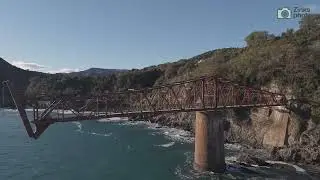 Cargadero de Dícido a vista de dron