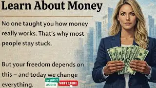 Learn About Money Before It's Too Late || || INSIGHT AUDIO ||