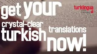 Professional Turkish Translation Services by Turklingua Translations ( 