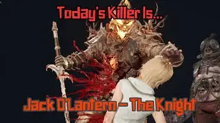 DBD Killer Gameplay - Jack O'Lantern (The Knight) (10-14-2025) (NO COMMENTARY)