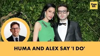 Huma Abedin & Alex Soros wed in front of star-studded guests: Jennifer Lawrence, Jimmy Fallon, more
