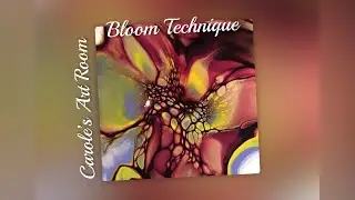 (505) Bloom Technique, Acrylic Pouring Painting, Shelee Art