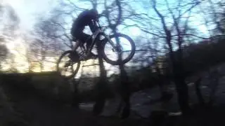 Mugdock MTB Huck to Flat Crash