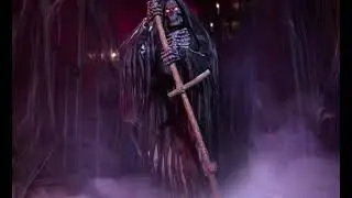 Home Depot Halloween 2025 mini dean scare crow and reaper 