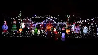 League City's Holiday Light Fight Winner