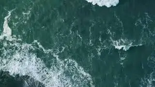 Calming Ocean Waves - Relaxing Seaside Visuals (No Sound)