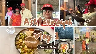 Kesari ke saath Peheli Baar | Ashtavinayak Darshan | Part 1 #vlog #vlogger #youtube  #travel