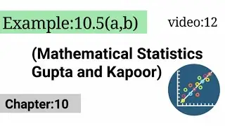 Example:10.5(a) (b) || chapter:10 || correlation || ISS study