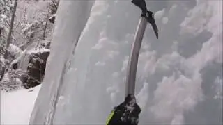Ice climging Peoples State Forest