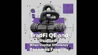 TradFi QE and Crypto Liquid Staking: When Capital Efficiency Becomes Fragility