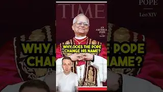 Why does the Pope Change is name? #history #pope #leoxiv