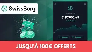 ⚡️ Code Parrainage SwissBorg 2025 | GAGNEZ jusqu'&agrave; 100&euro;