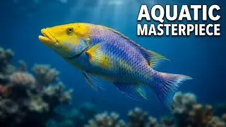 The Enchanting Spanish Hogfish: Nature's Aquatic Masterpiece