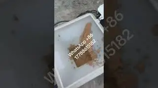 Real stone paint testing. #paint #sprayer #airlesssprayer #airless #fyp #spraypaint #spray #painting