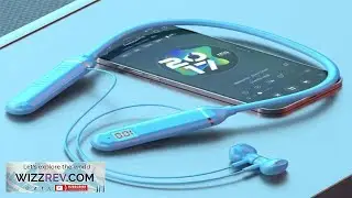 Wireless Neck Headphones With 120 Hour Playback Function Built In Microphone In Ear