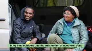 Volunteer on an Appalachian Trail Crew
