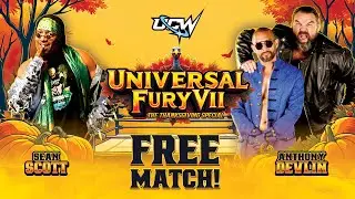[FREE MATCH] The Anointed's Anthony Devlin (w/ Dax The Axe) vs Sean Scott - UCW Universal Fury VII