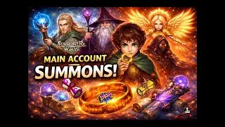 Main Account Summons! 🔥 | Summoners War x LOTR Collab