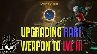 Mir4 - LANCER - UPGRADING MY RARE TIER II WEAPON TO TIER III RARE WEAPON