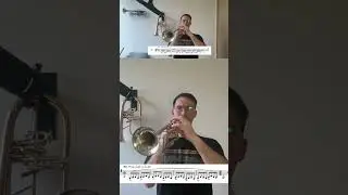 Clarke No. 2 (see description for full video) #trumpet #drums #brasssection