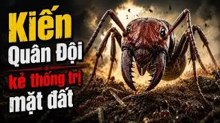 Kiến quân đội – Cỗ máy hủy diệt đáng sợ nhất thế giới côn trùng
