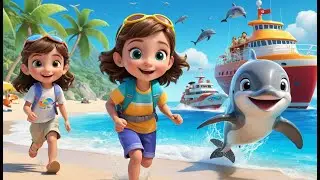 Ten Little Ships Sailing the Sea | Exciting Counting Song for Kids | Fun Ocean Rhyme