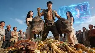 Cheated at his job, Then a super opportunity system chose him. He caught a wild boar single-handed.