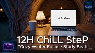 ❄️ Cozy Winter Cave Ambience | 12H Loop Chillstep Beats for Study, Work & Coding 🔥