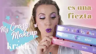 Probando la colección de MyCrazyMakeup x Krash