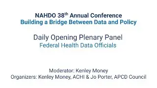 Opening Remarks and Award Presentations, Daily Opening Plenary Panel, Moderator  Kenley Money, Organ