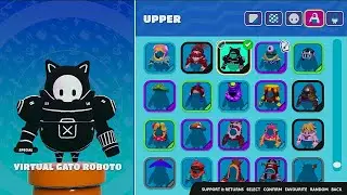 Fall Guys April '25 Fame Pass - Day 44: Virtual Gato Roboto Upgraded!