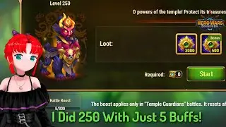 Level 240 and Level 250 Temple Guardians, Best Team &mdash; Hero Wars: Dominion Era