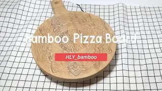Bamboo Pizza Board, NATURAL AND UNIQUE