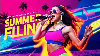Summer Fling | Energetic Synth-Pop Track with Fast-Paced Transitions & Driving Beats| Latest 2024