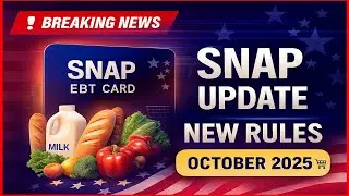 SNAP CHANGES in October 2025 &mdash; What You MUST Know! 🛒Millions Affected! 🚨