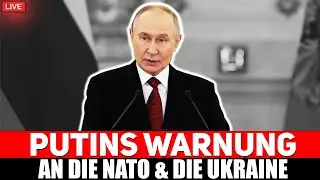PUTIN warnt NATO & UKRAINE: „FRIEDEN wird NICHT geschenkt“
